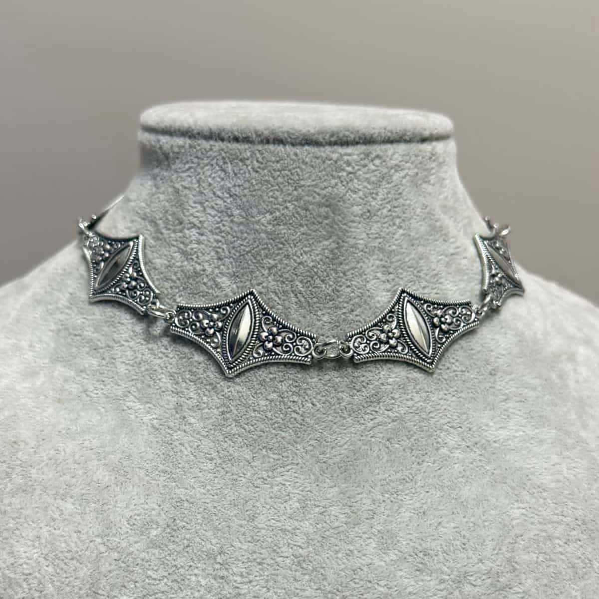 Ethnic Fashion Wear For Women - Kalung Choker Etnik Bohemian Punk Hip