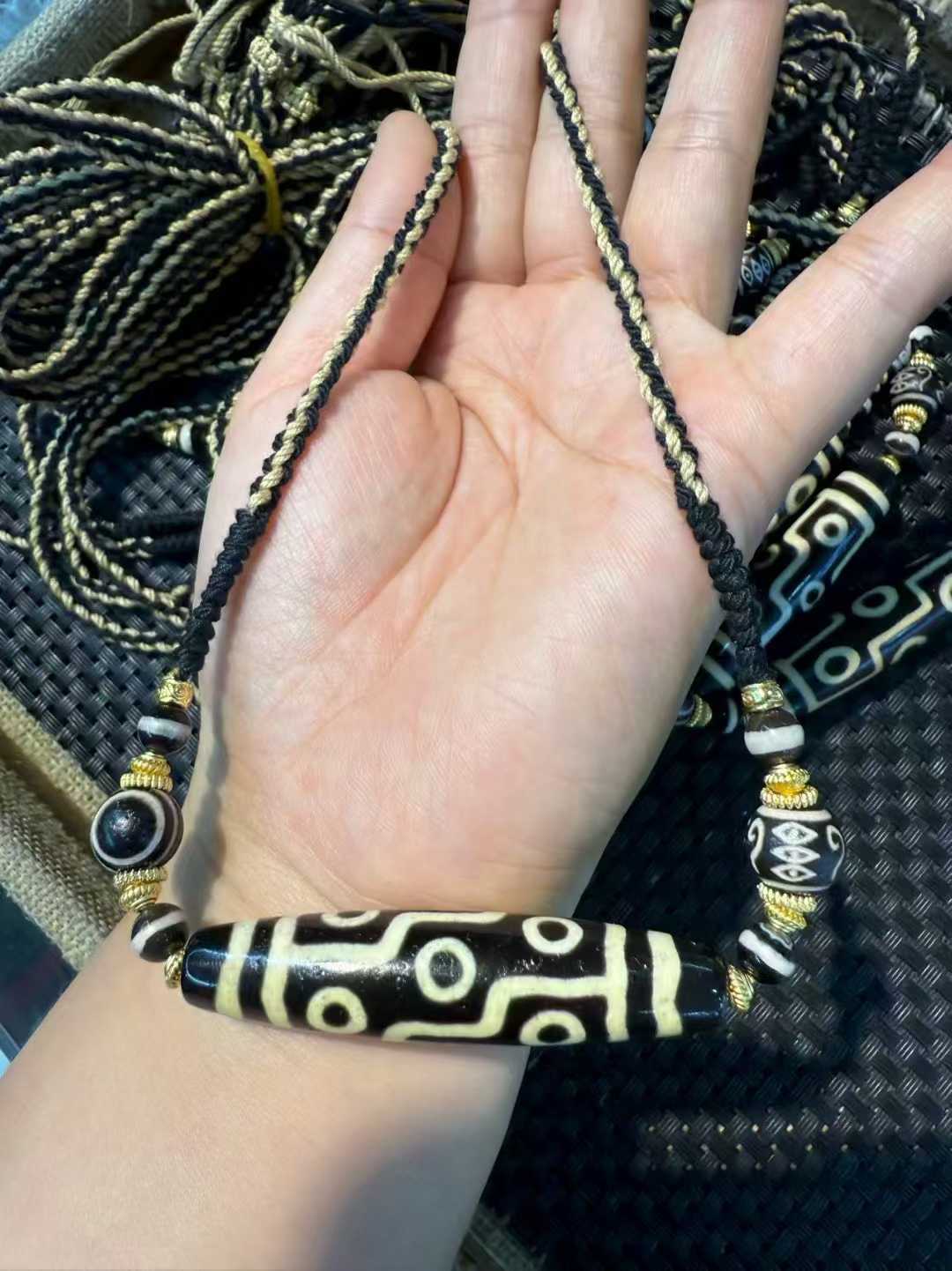 Ethnic Fashion Designers - 10 buah/lot 9 mata dengan kalung