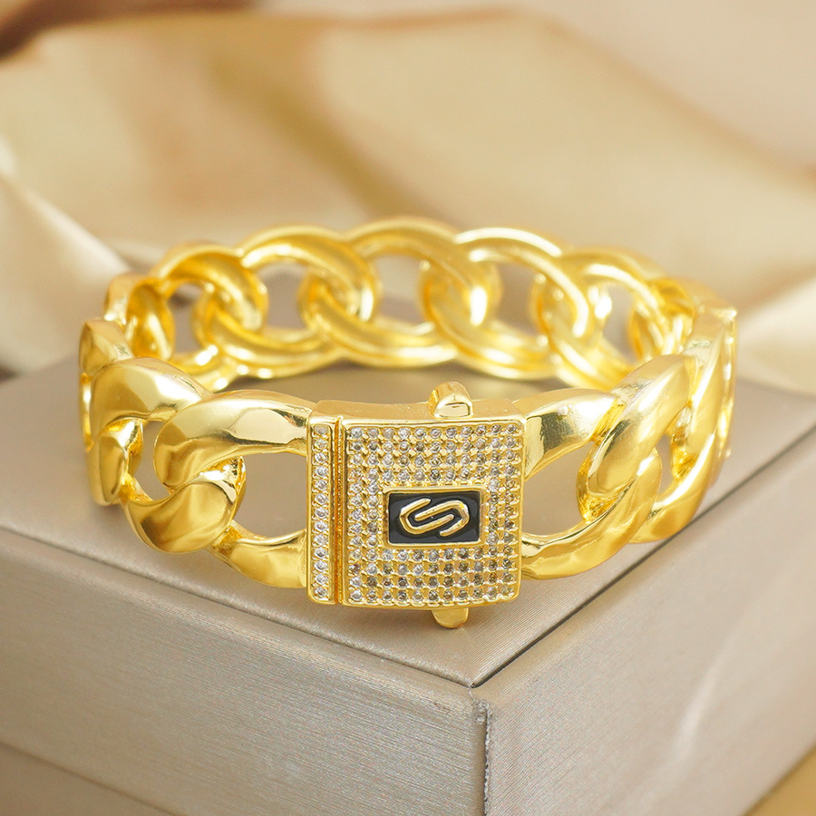 Ethnic Fashion In Dubai - Gelang Fashion Netral Rantai Kuba, Zirkonia