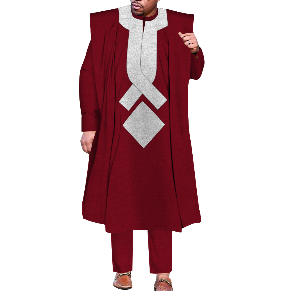 Boubou Men Africa - Jas Jubah Pria Afrika Boubou Dashiki