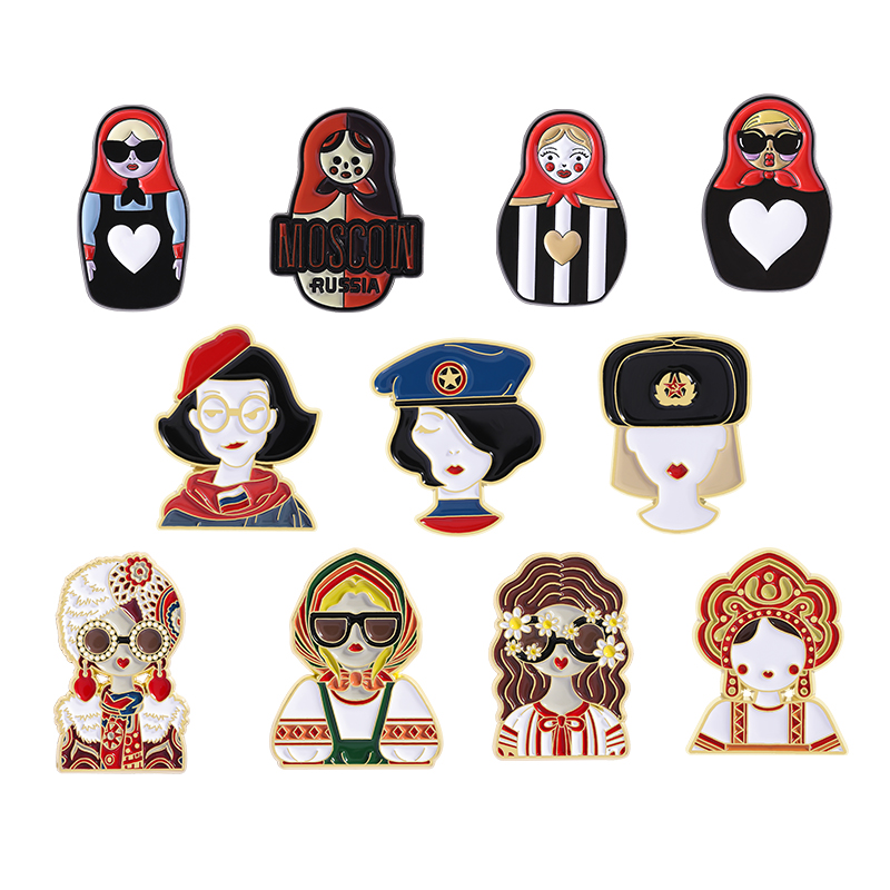 Ethnic Fashion Images - Kartun Gadis Rusia Karakter Kostum Gambar