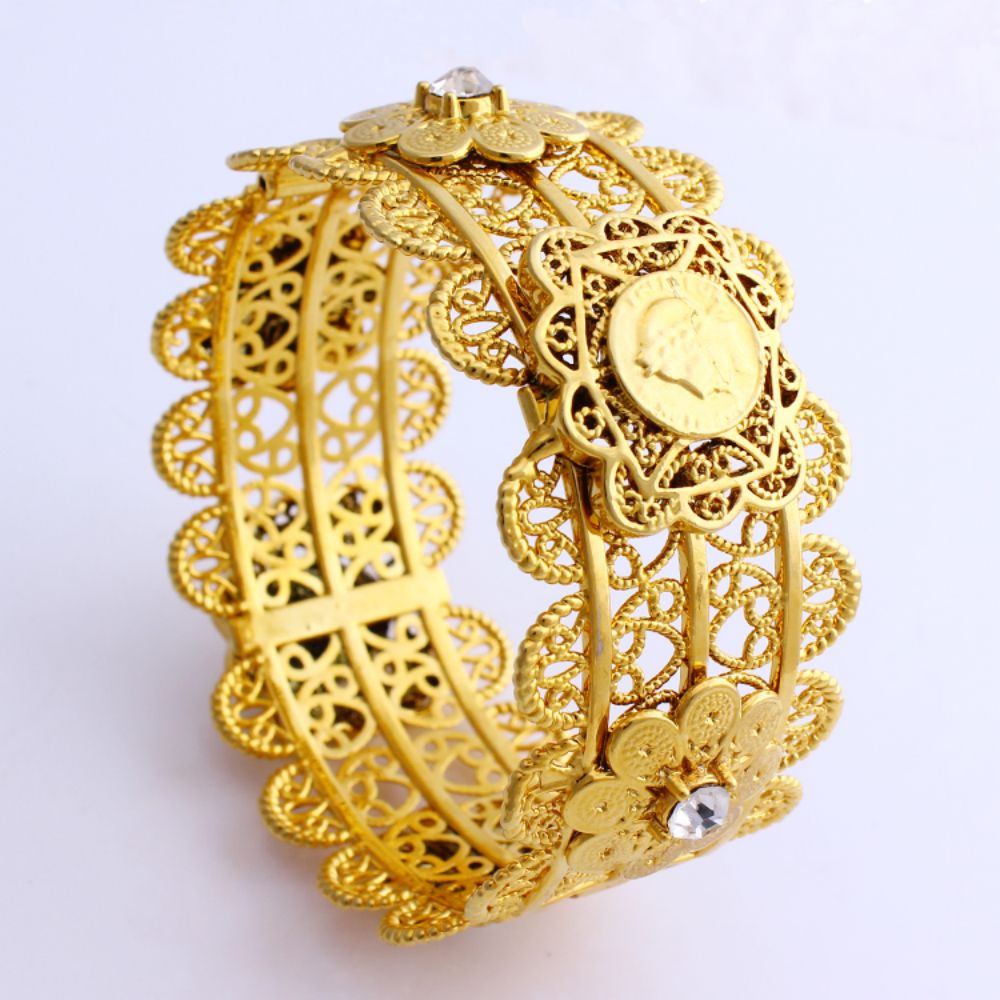 Ethnic Fashion In Dubai - Gelang Besar Wanita Mewah 68Mm Warna