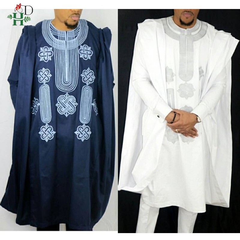 Boubou Men Africa - H&D Setelan Afrika untuk Pria Kemeja