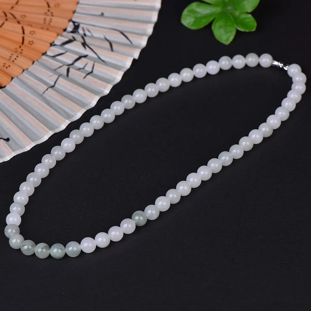 Ethnic Fashion For Ladies - Kalung Giok Tianshan Giok Emas Alami