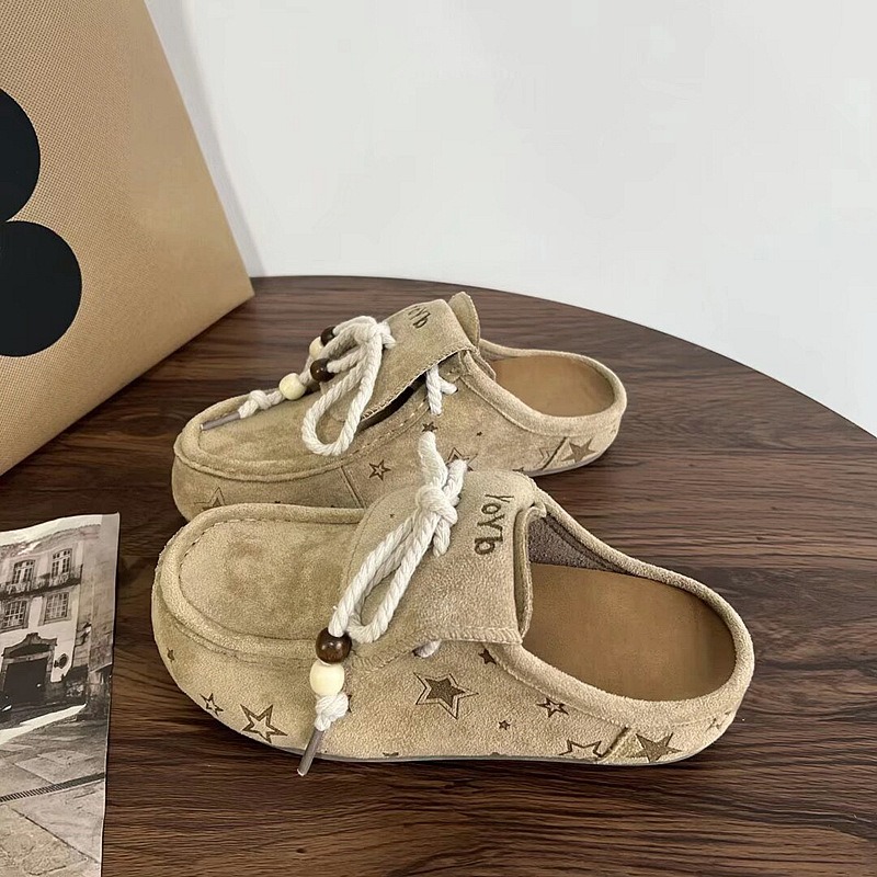 Ethnic Fashion Trend - Sandal Wanita Platform Datar Sepatu Kasual