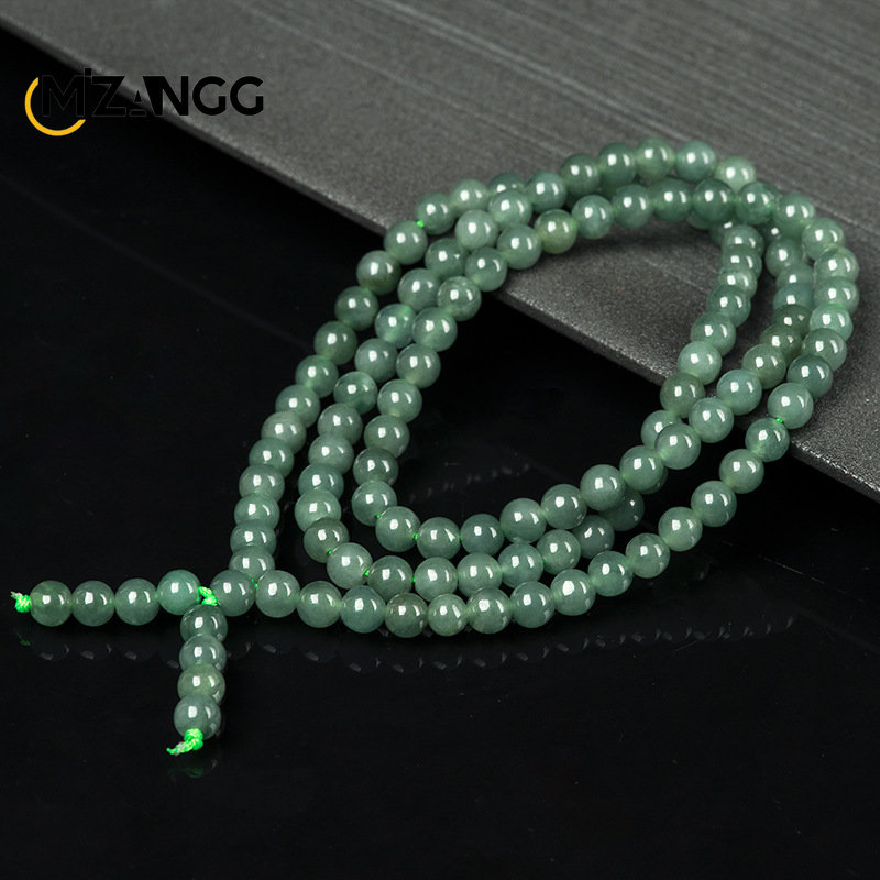 Kalung batu giok Natural Myanm - Ethnic Fashion For Ladies ulasan dan harga
