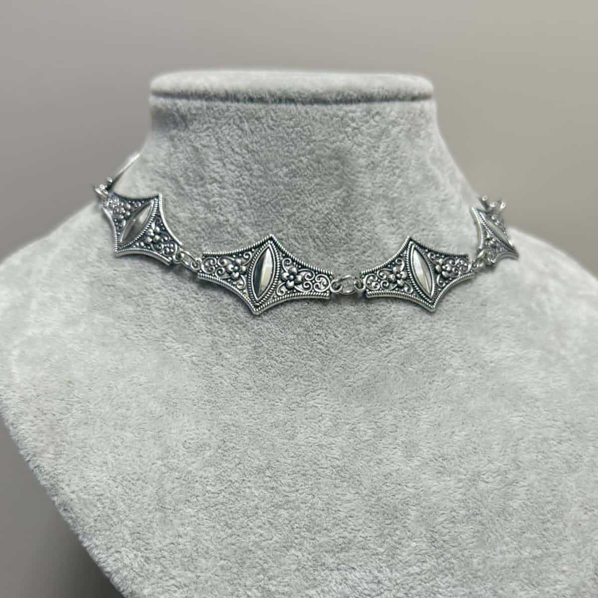 Kalung Choker Etnik Bohemian P - Ethnic Fashion Wear For Women ulasan dan harga
