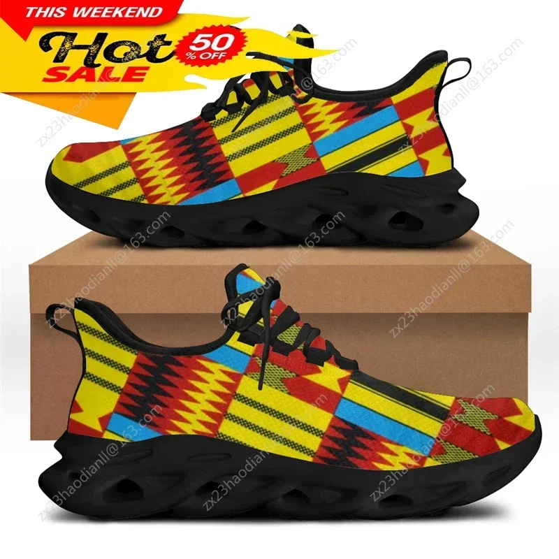Sepatu Sneaker Pola Etnis Afri - Ethnic And Fashion ulasan dan harga