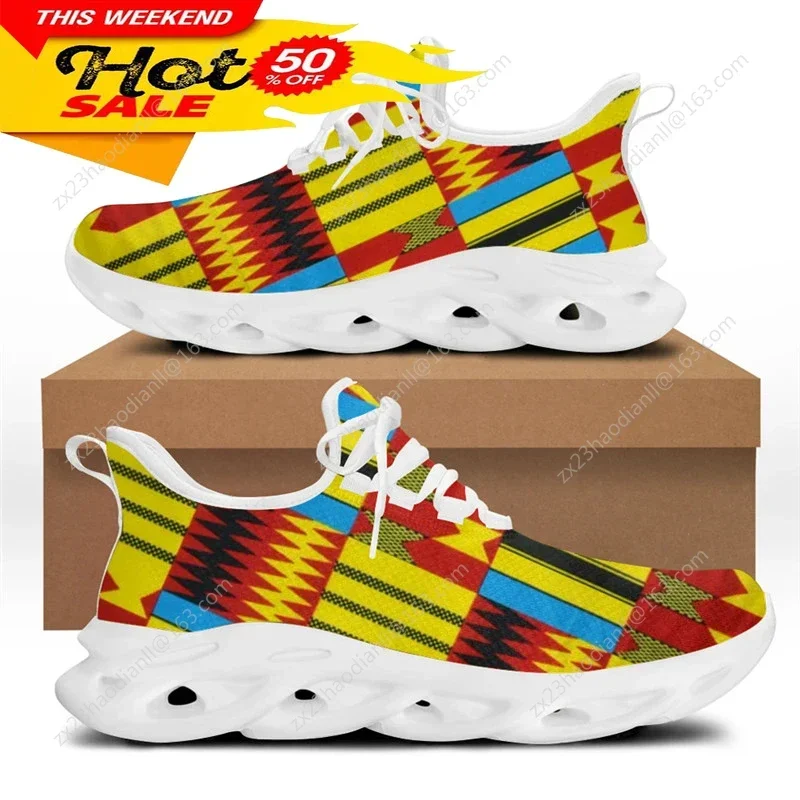 Sepatu Sneaker Pola Etnis Afri - Ethnic And Fashion ulasan dan harga