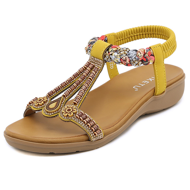 Sandal Wanita Tren Fashion Ser - Ethnic Fashion Trend ulasan dan harga