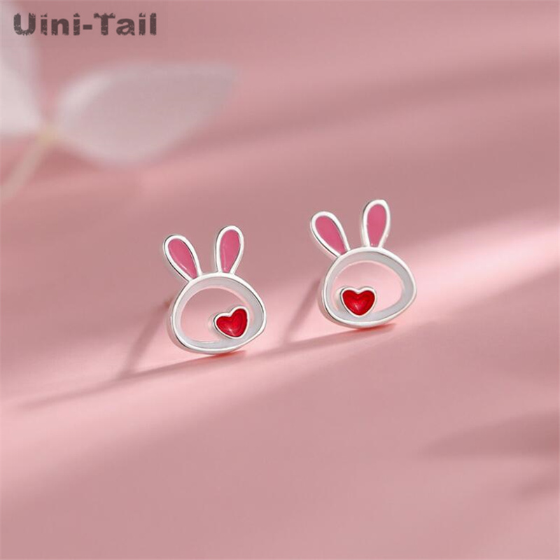 Uini-Tail anting kelinci merah - Ethnic Fashion Trend ulasan dan harga