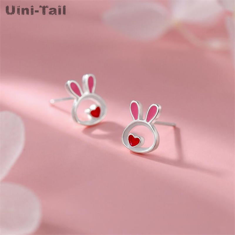 Uini-Tail anting kelinci merah - Ethnic Fashion Trend ulasan dan harga