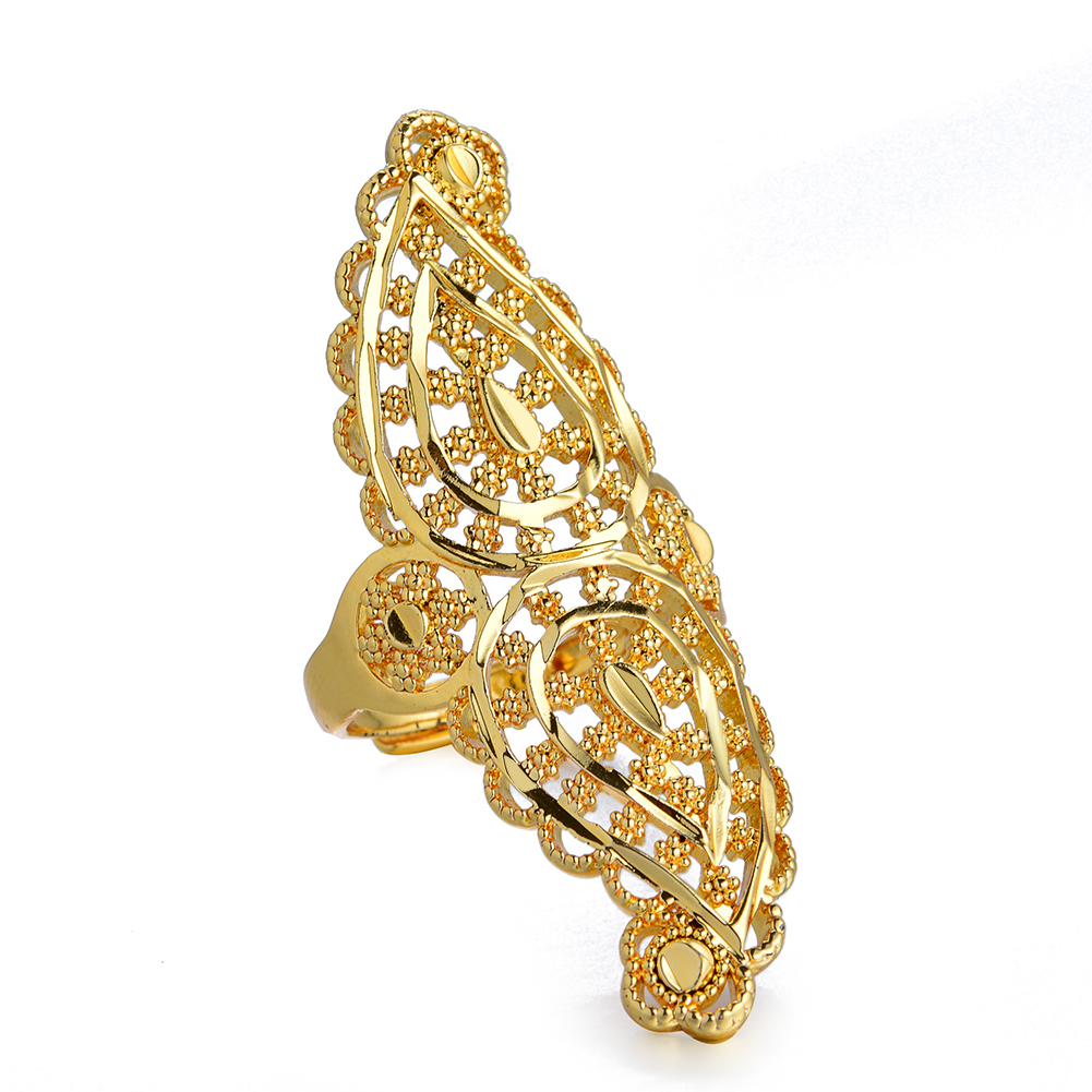 Cincin bunga besar India Dubai - Ethnic Fashion In Dubai ulasan dan harga