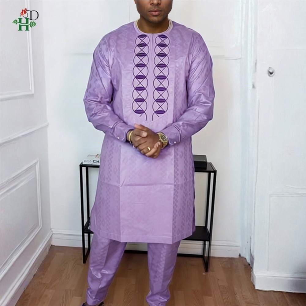 Gaun Afrika H&D untuk Pasangan - Boubou Men Africa ulasan dan harga