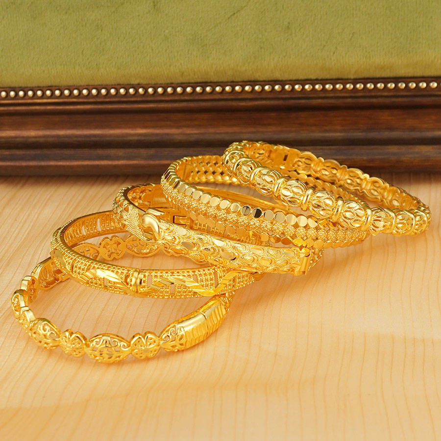 1 Buah Set Gelang Ukiran Merak - Ethnic Fashion In Dubai ulasan dan harga
