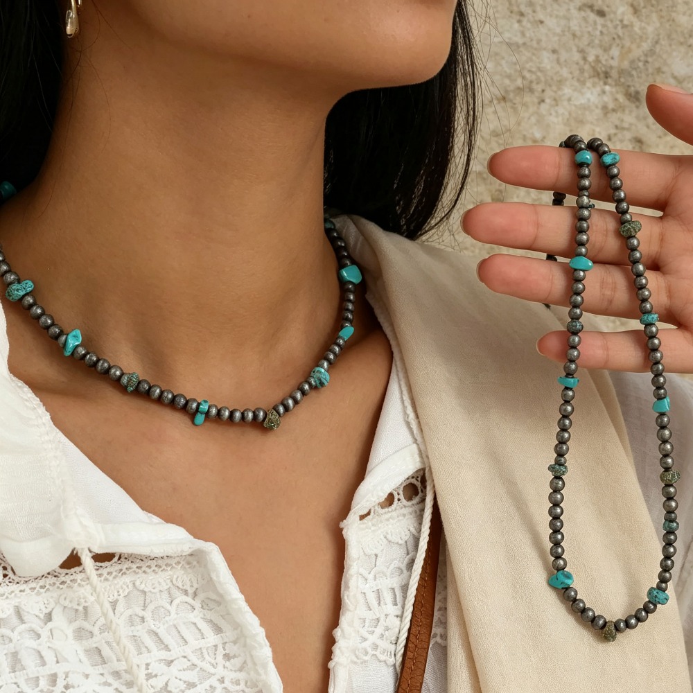 Kalung Pria Bohemian Etnis Ber - Ethnic Wear Men'S Fashion ulasan dan harga