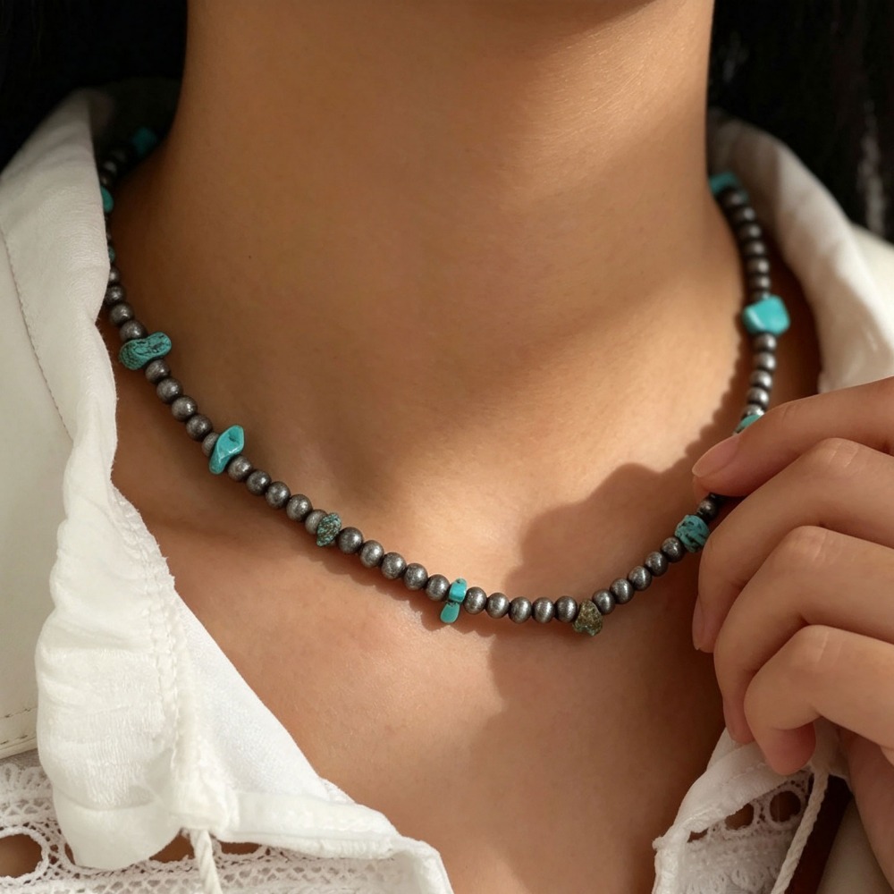 Kalung Pria Bohemian Etnis Ber - Ethnic Wear Men'S Fashion ulasan dan harga