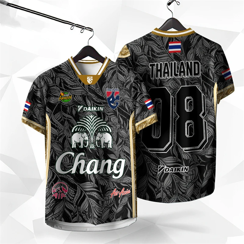 Kaos 3D Print Gajah Thailand A - Thai Silk Blouse ulasan dan harga