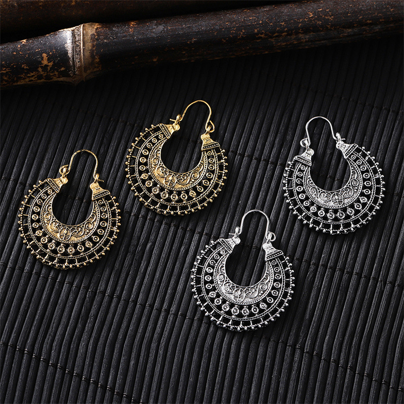 Aksesori DIY Anting berukir be - Ethnic Fashion Trend ulasan dan harga
