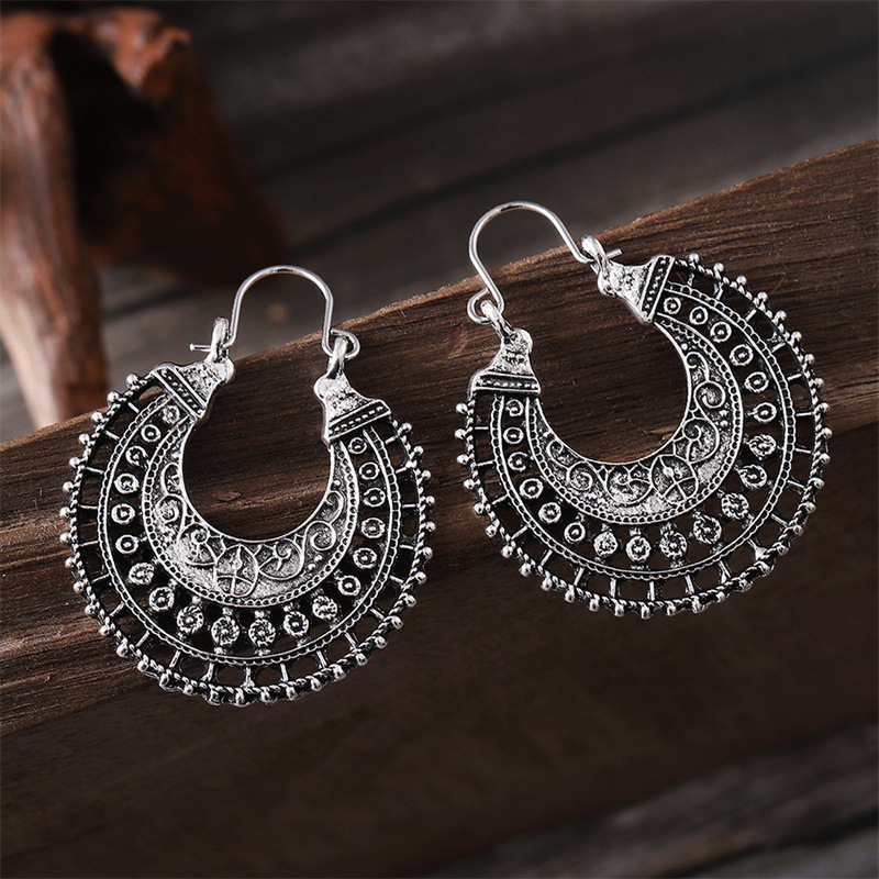Aksesori DIY Anting berukir be - Ethnic Fashion Trend ulasan dan harga