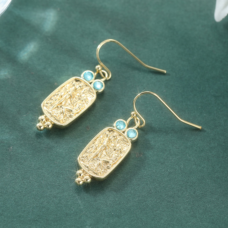 Anting Wanita Vintage Bertabur - Ethnic Fashion Wear For Women ulasan dan harga