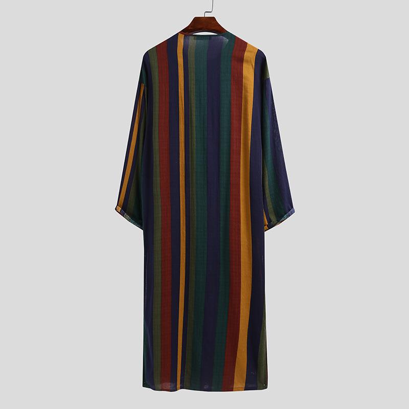 Kemeja Pria Panjang Bermotif d - Ethnic Wear Men'S Fashion ulasan dan harga
