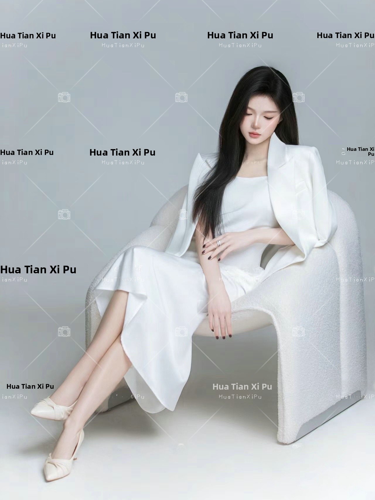 24 Studio Tema Setelan Putih B - Ethnic Fashion Images ulasan dan harga
