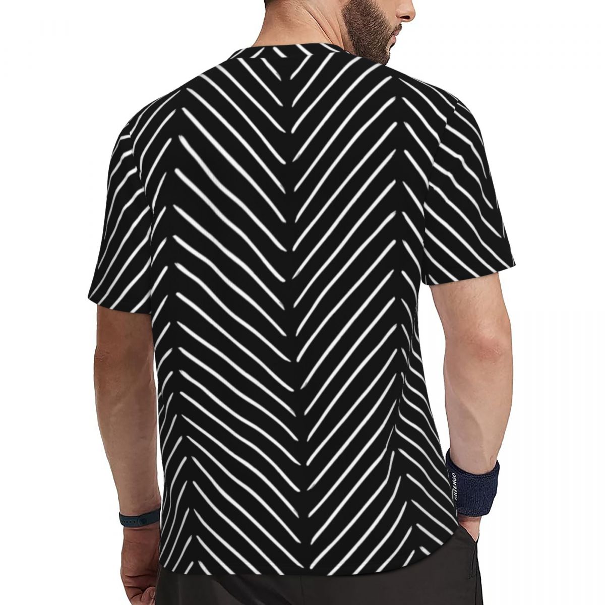 Kaus pria Retro Nordik pakaian - Mudcloth Print Top ulasan dan harga
