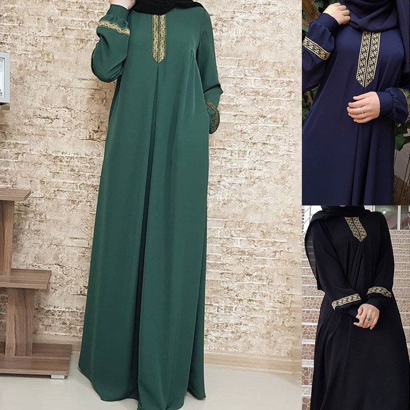 Gaun Dubai ukuran Plus untuk w - Ethnic Fashion In Dubai ulasan dan harga