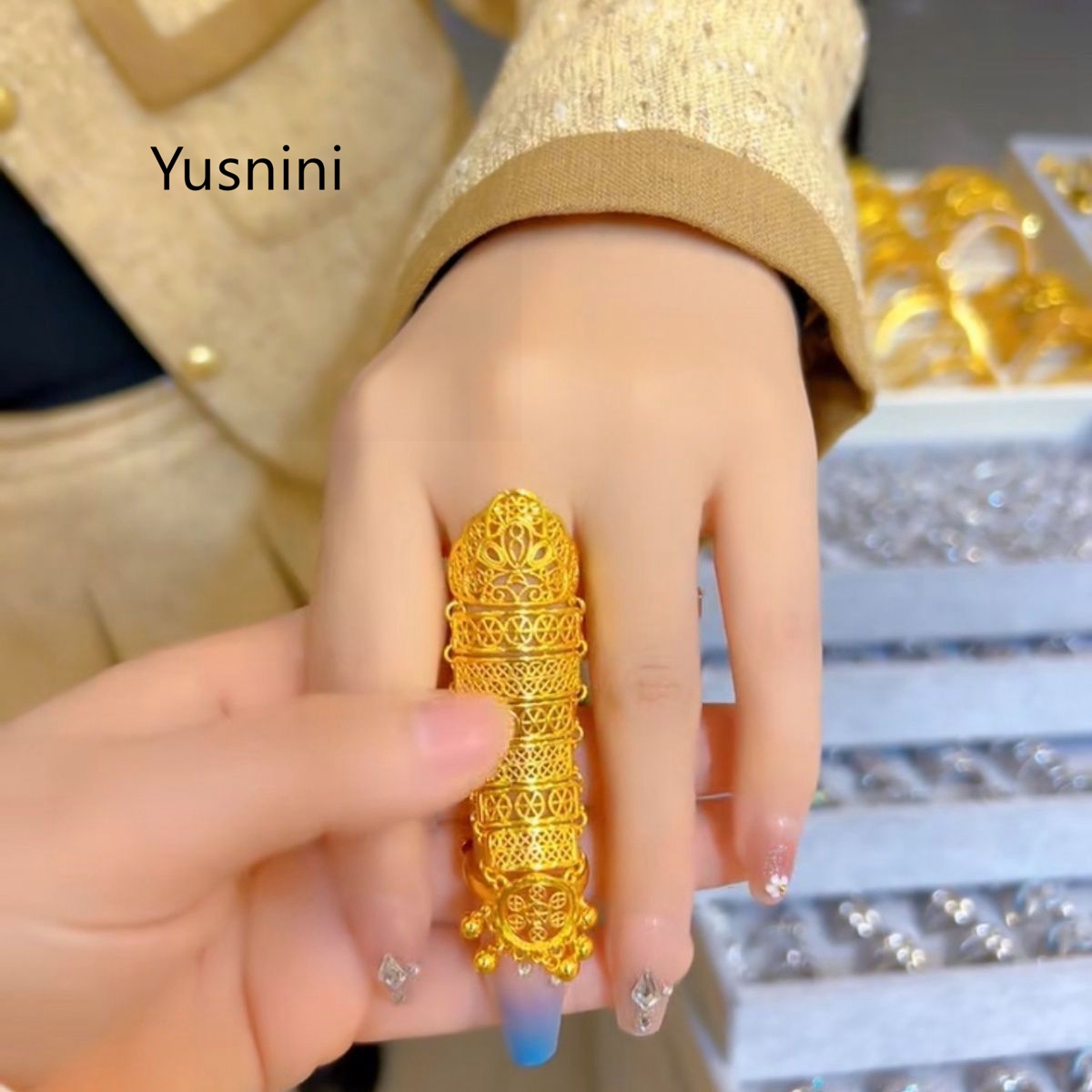 Perhiasan Dubai Baru Terlaris  - Ethnic Fashion In Dubai ulasan dan harga