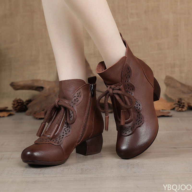 Sepatu Bot Wanita Musim Gugur  - Ethnic And Fashion ulasan dan harga