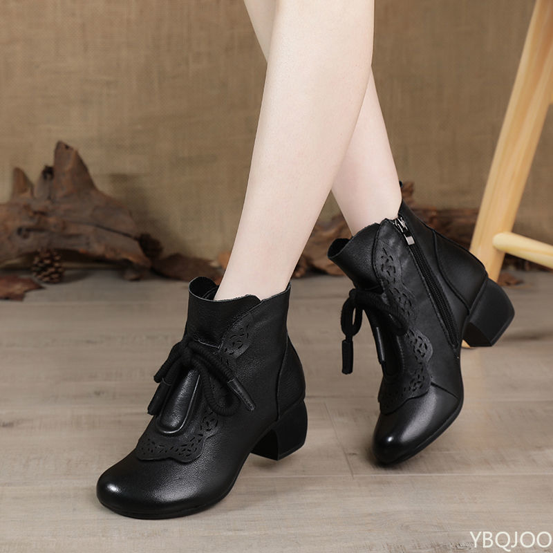 Sepatu Bot Wanita Musim Gugur  - Ethnic And Fashion ulasan dan harga