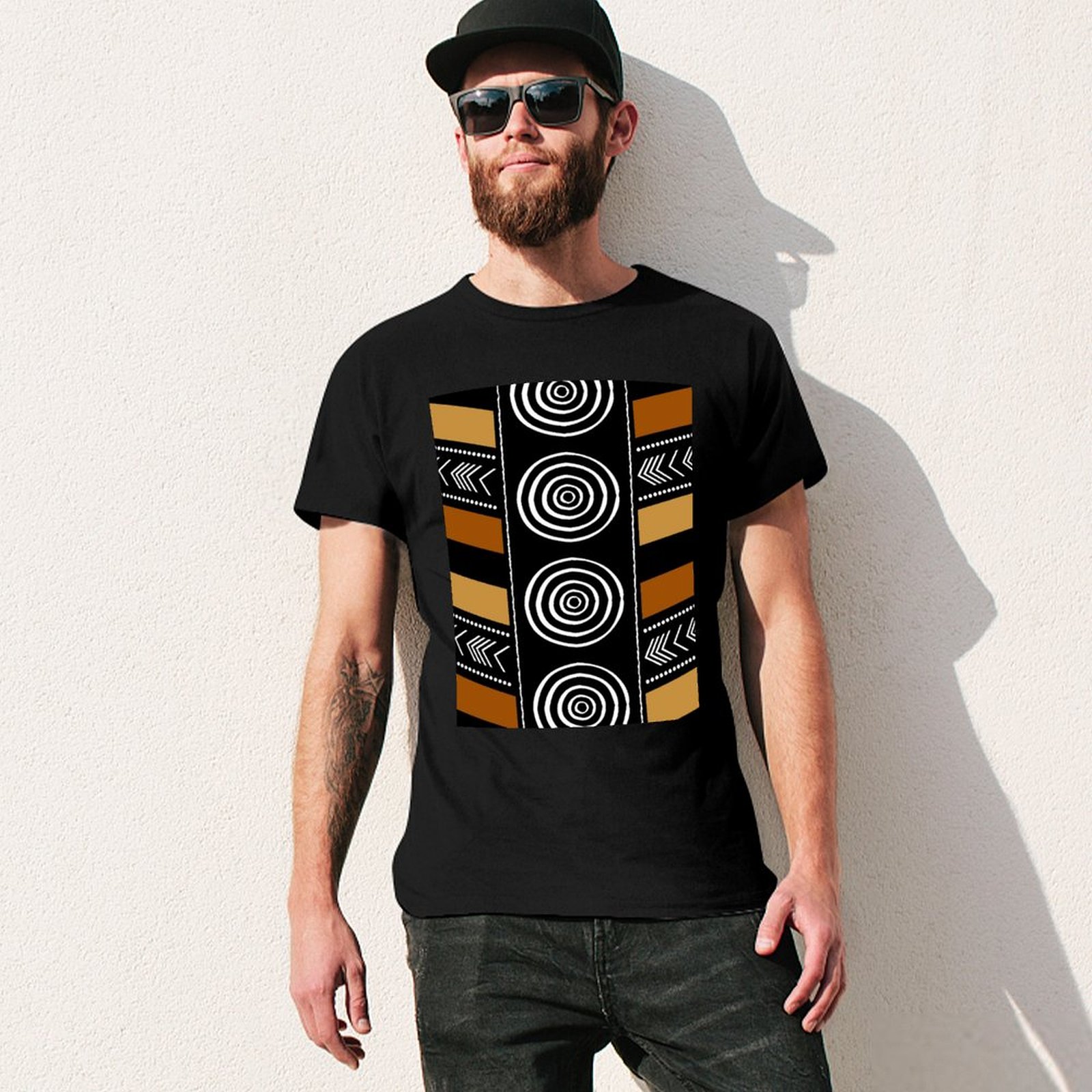 Kaos Seni Kain Lumpur Afrika d - Mudcloth Print Top ulasan dan harga