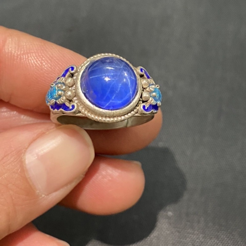 Cincin Terbuka Cloisonne Etnik - Ethnic Wear Men'S Fashion ulasan dan harga