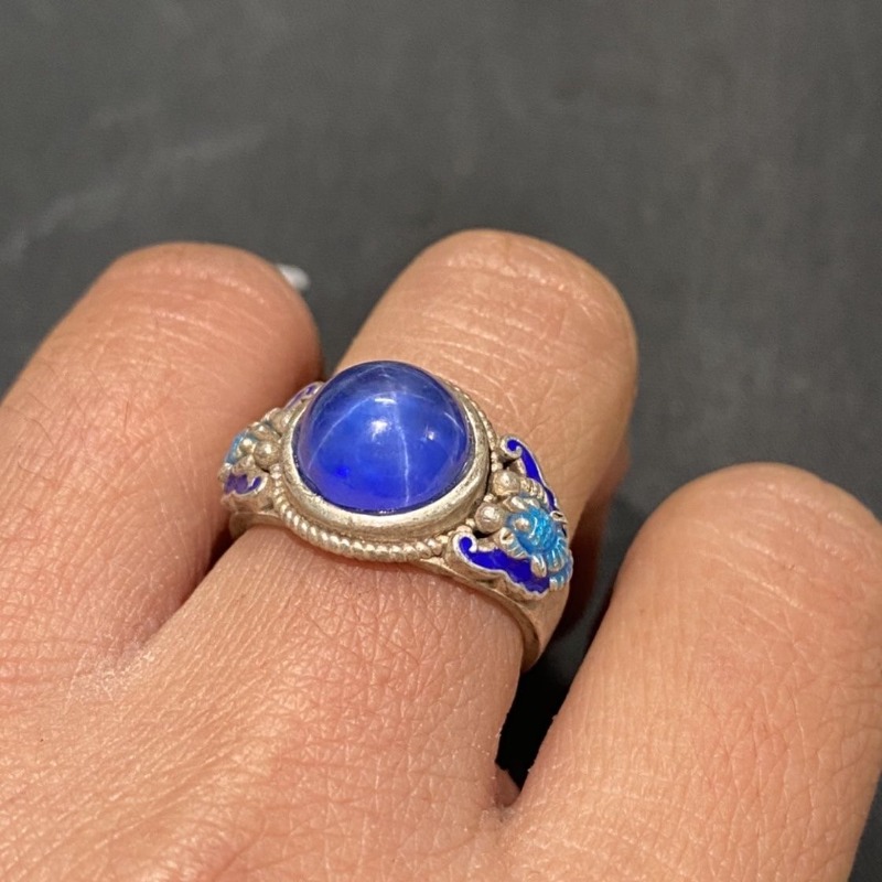 Cincin Terbuka Cloisonne Etnik - Ethnic Wear Men'S Fashion ulasan dan harga