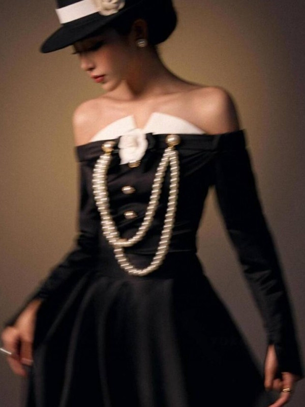 Gaun Pengantin Vintage Hitam H - Ethnic Fashion Studio ulasan dan harga
