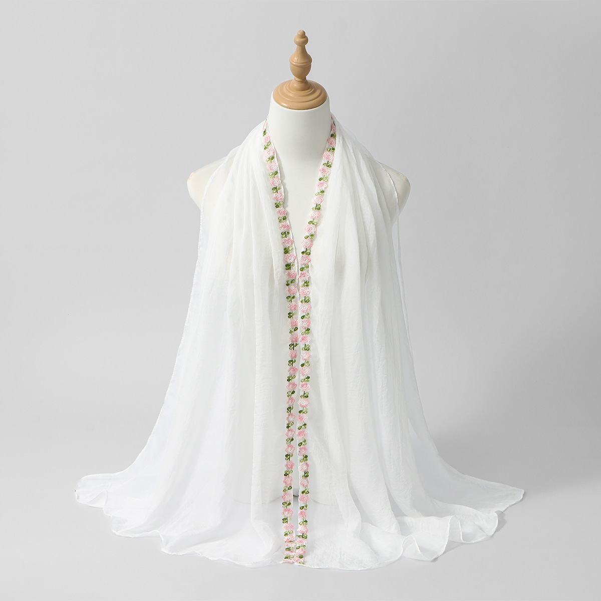 Selendang Panjang Chiffon Warn - Ethnic Fashion For Ladies ulasan dan harga