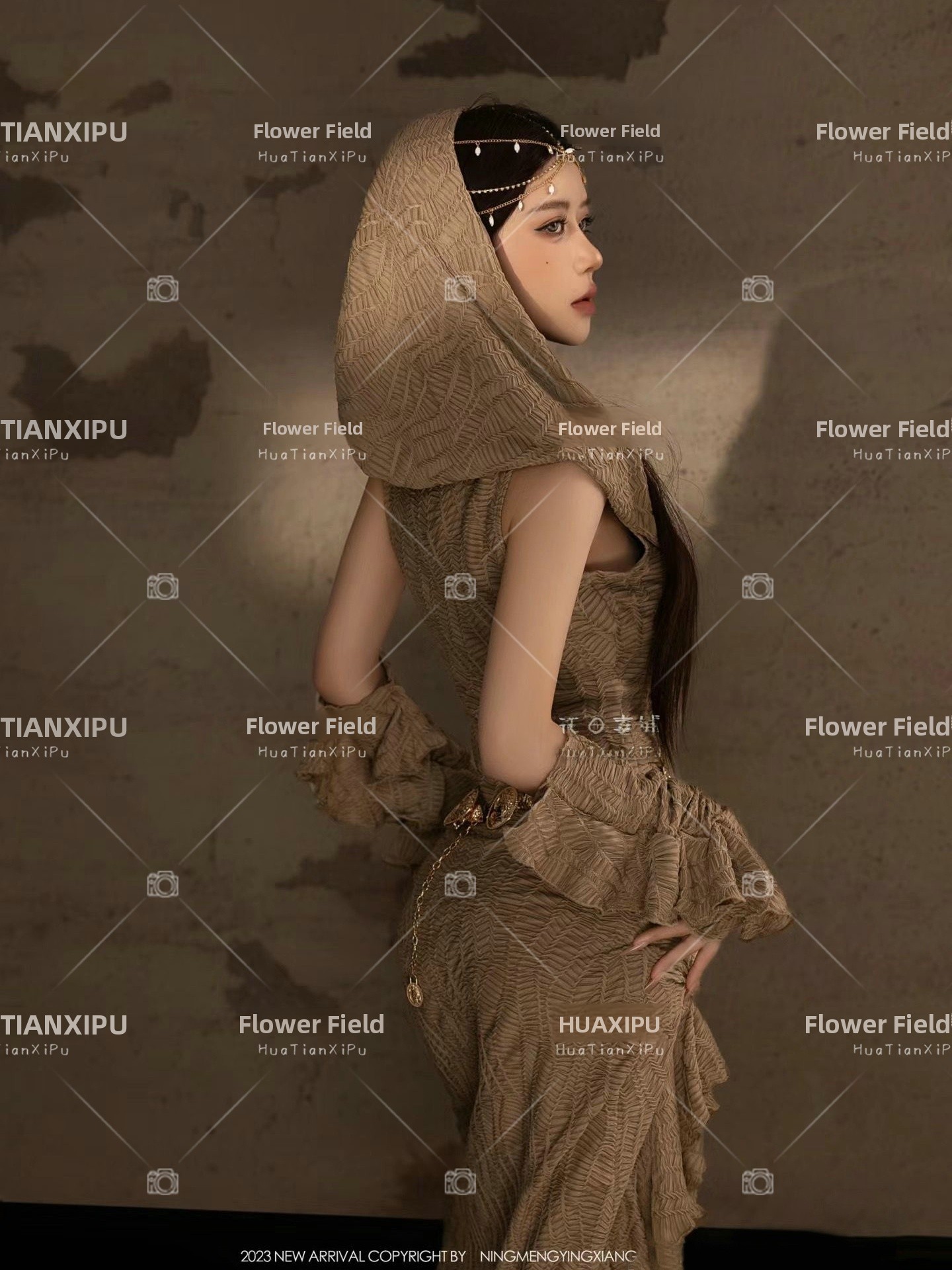 Pakaian Fotografi Gaya Putri G - Ethnic Fashion Studio ulasan dan harga