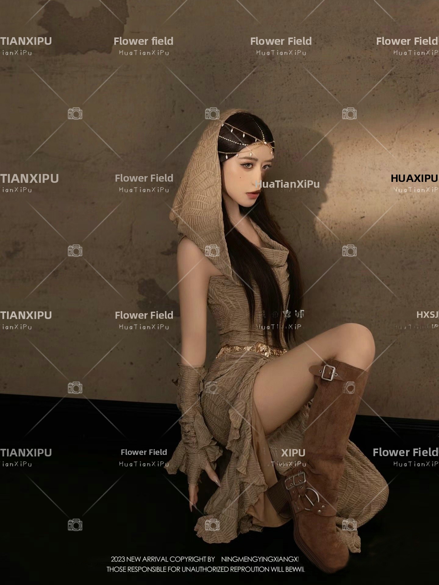 Pakaian Fotografi Gaya Putri G - Ethnic Fashion Studio ulasan dan harga