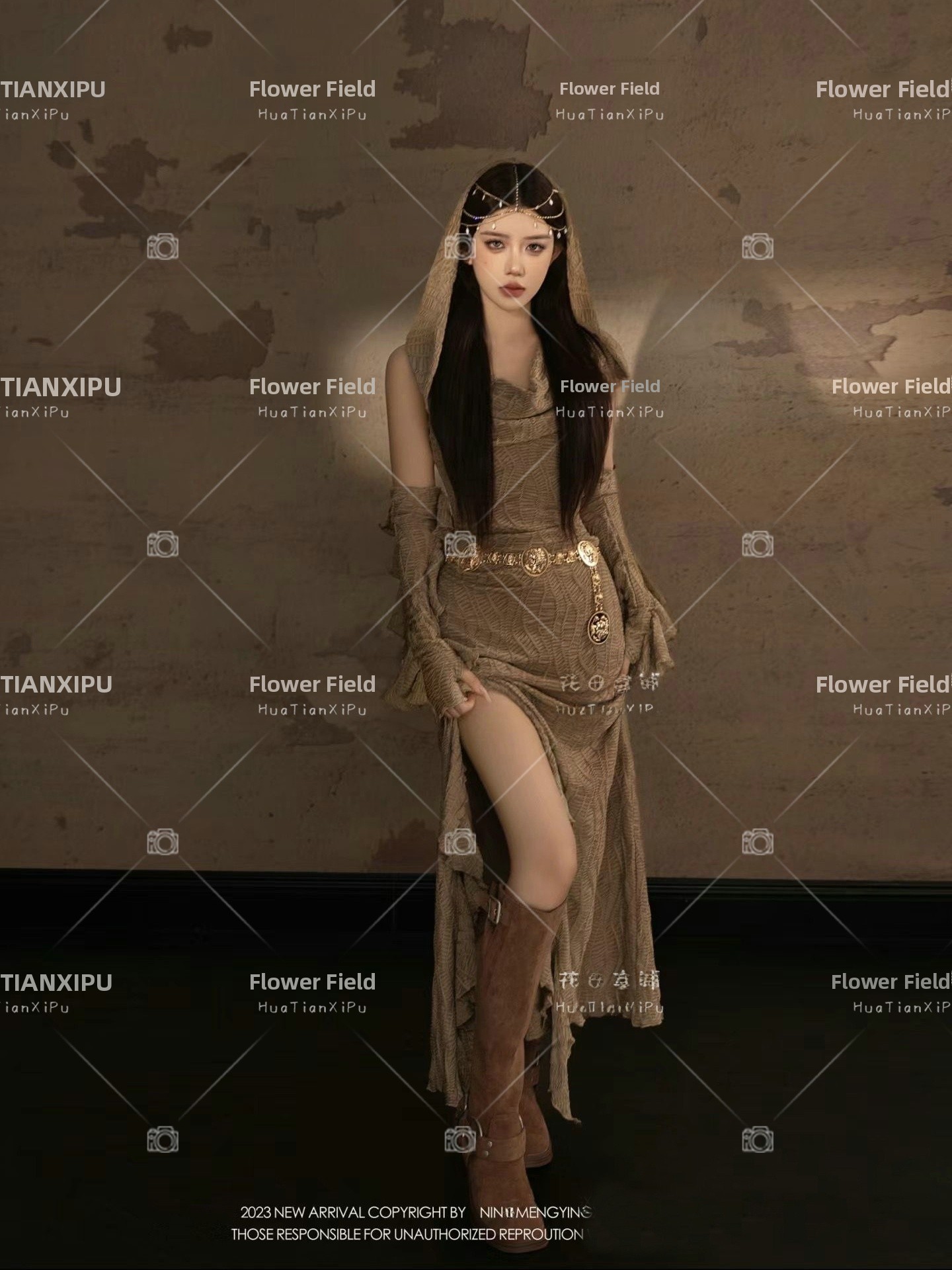Pakaian Fotografi Gaya Putri G - Ethnic Fashion Studio ulasan dan harga