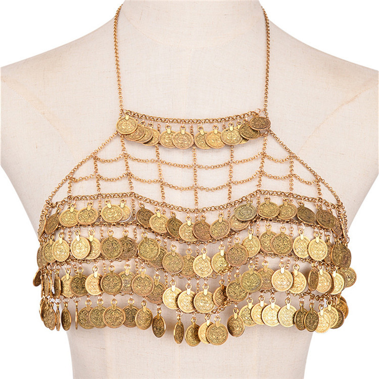Pantai Gypsy Koin Rumbai Sexy  - Ethnic Fashion Co In ulasan dan harga