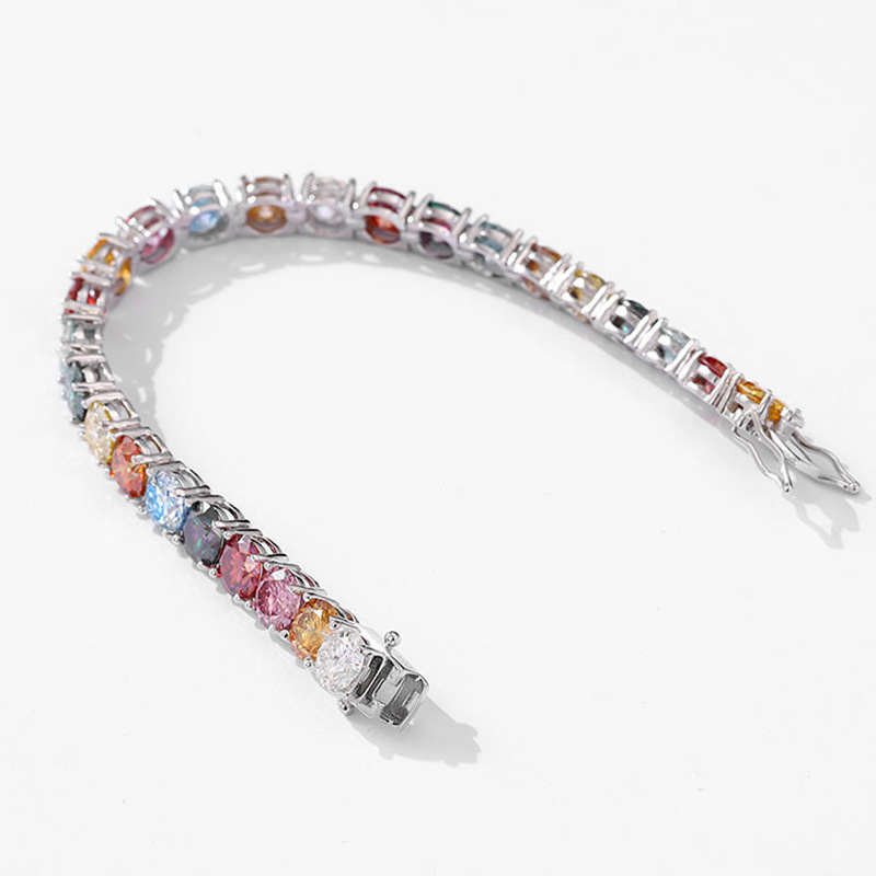 Gelang platinum PT950 moissani - Ethnic Fashion Trend ulasan dan harga
