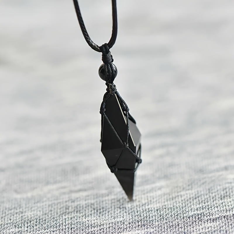 Kalung Liontin Kristal Ujung P - Ethnic Wear Men'S Fashion ulasan dan harga