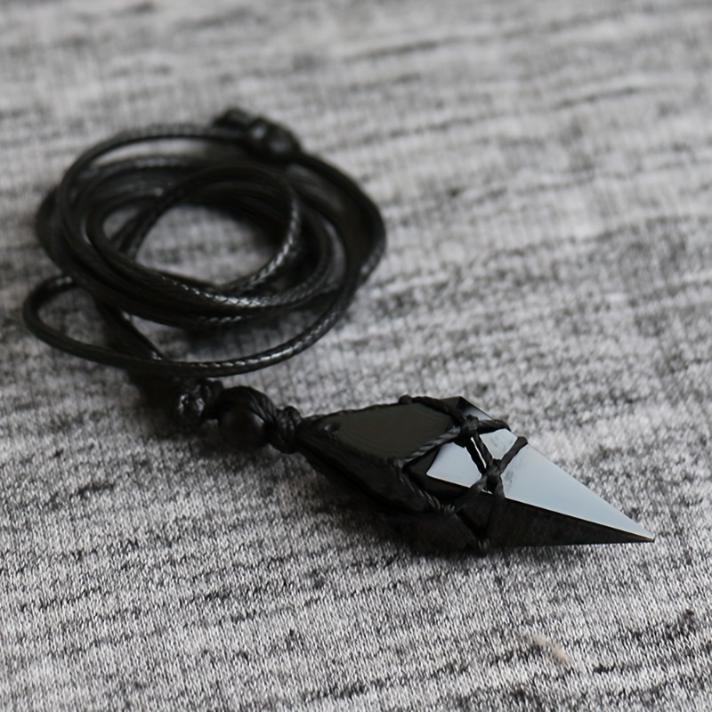 Kalung Liontin Kristal Ujung P - Ethnic Wear Men'S Fashion ulasan dan harga