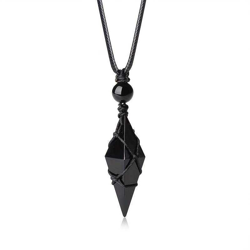 Kalung Liontin Kristal Ujung P - Ethnic Wear Men'S Fashion ulasan dan harga