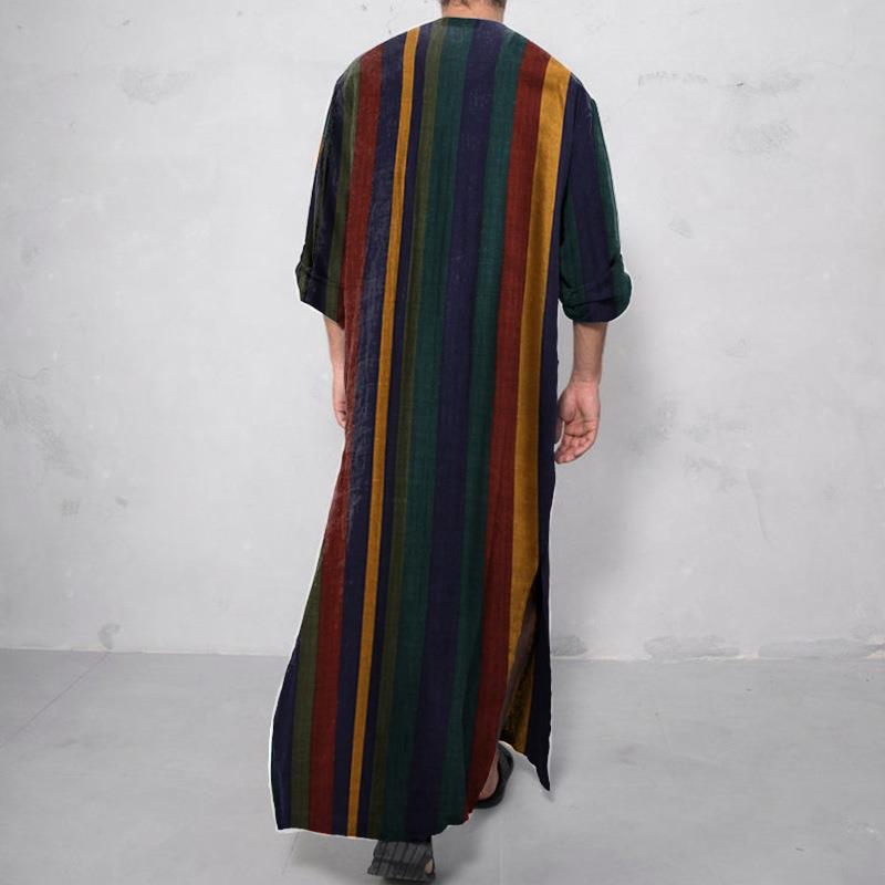 Kemeja Pria Panjang Bermotif d - Ethnic Wear Men'S Fashion ulasan dan harga