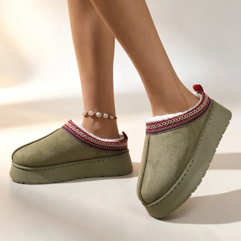 Sandal Platform Bulu Modis Bar - Ethnic And Fashion ulasan dan harga