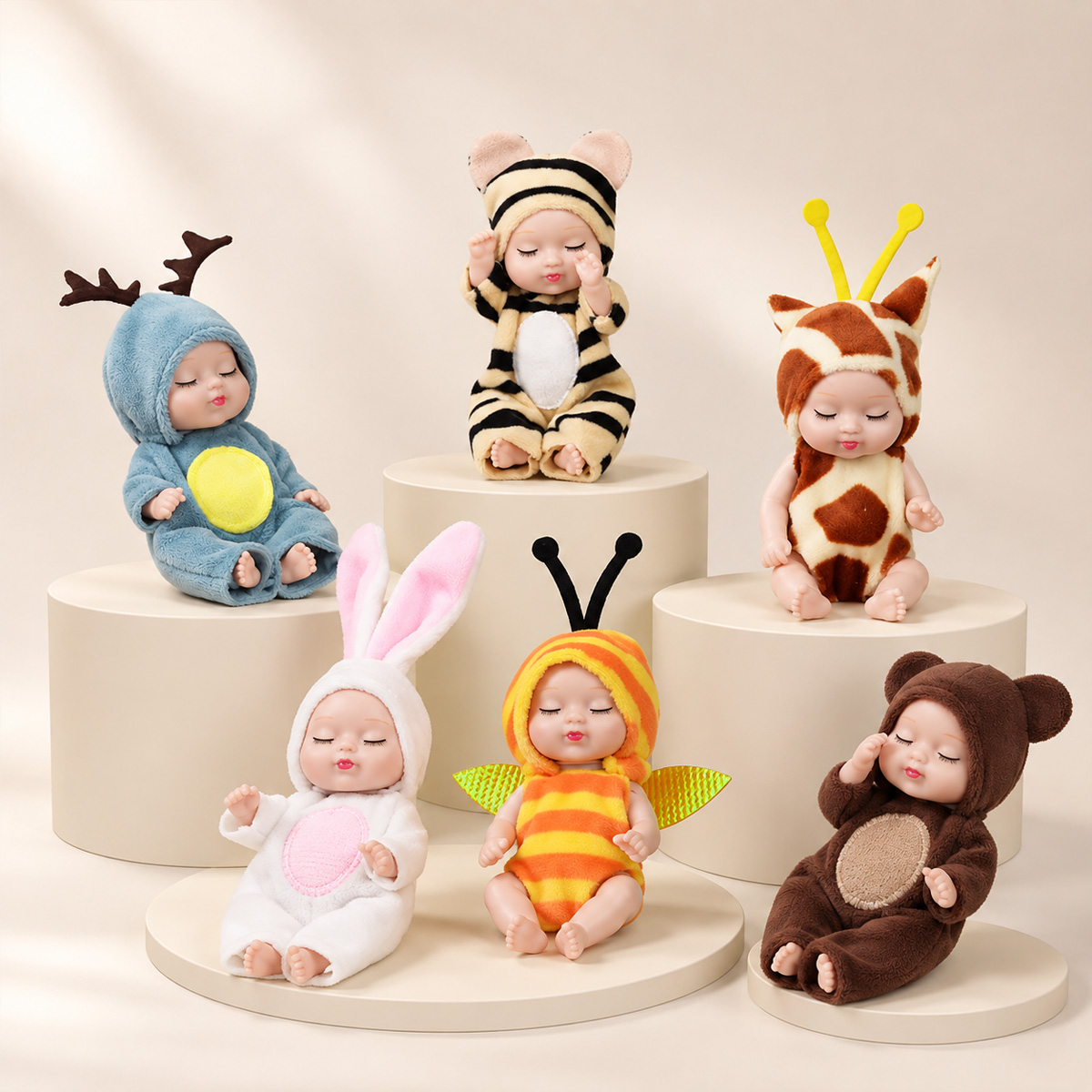 1/6PCS Boneka Bayi Kostum Hewa - Ethnic Fashion Designers ulasan dan harga
