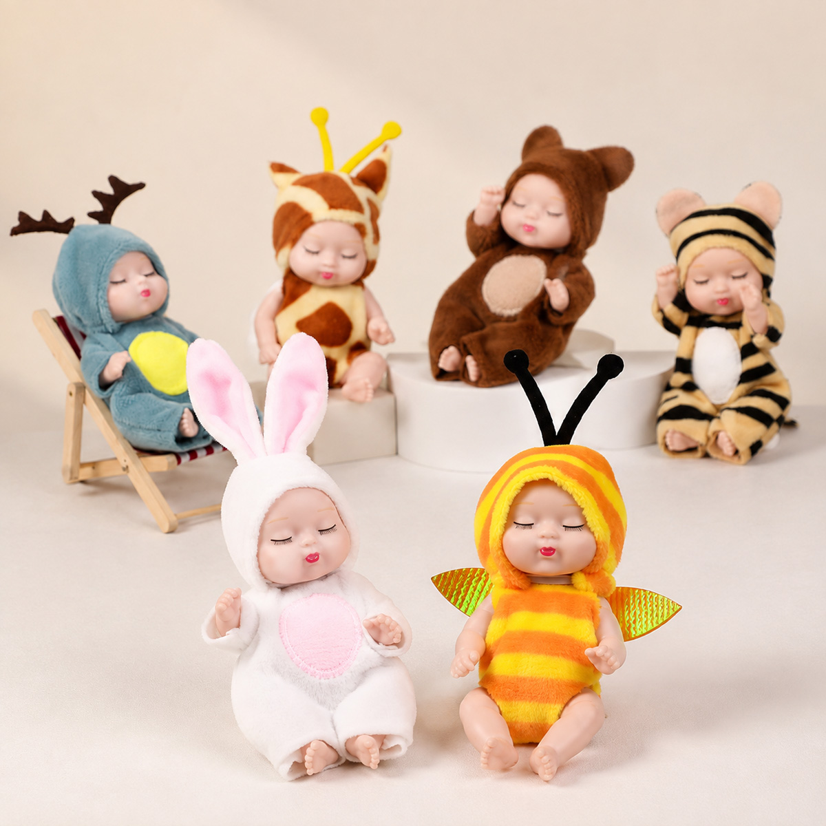 1/6PCS Boneka Bayi Kostum Hewa - Ethnic Fashion Designers ulasan dan harga