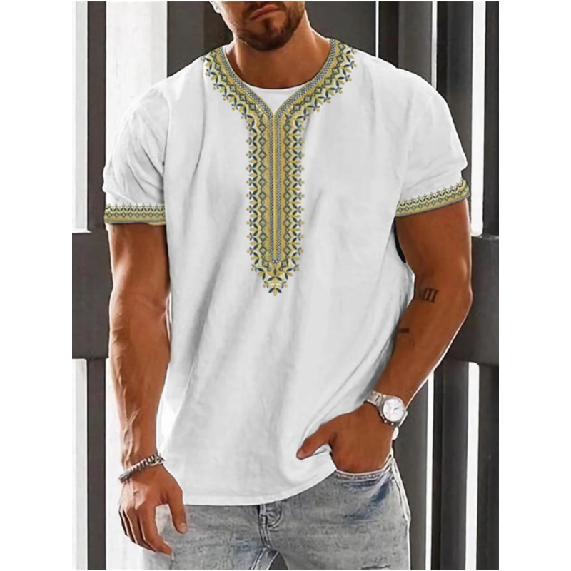 Kaus Grafis Etnik Antik Tren 2 - Ethnic Fashion Trend ulasan dan harga